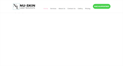 Desktop Screenshot of nuskinlaser.com